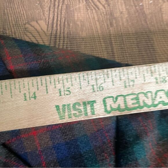 Pendleton Vintage Woolen Mills Virgin Wool Tartan Plaid Check Blazer‎ 38R - Picture 8 of 14